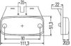 DAF 1922467 Side Marker Light